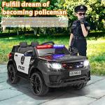 Tobbi Electric Police Car Ride-On for Kids