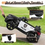 Tobbi Electric Police Car Ride-On for Kids