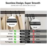 YaFex Adjustable Heavy Duty Curtain Rod, 32-150 Inch