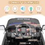 Tobbi Electric Police Car Ride-On for Kids