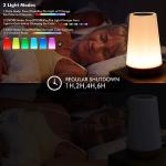 THAUSDAS Dimmable Touch Night Light with RGB Colors