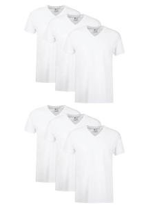 Hanes Men’s Moisture-Wicking V-Neck Tee - Large
