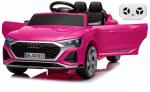 Audi 12V Electric Ride-On Car for Kids - Pink