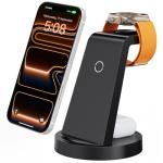 3-in-1 Wireless Charging Station for iPhone & Apple Watch