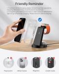 3-in-1 Wireless Charging Station for iPhone & Apple Watch