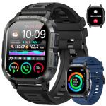 Tactical Smart Watch for Men with Fitness Tracker