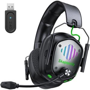 Skapendy VK81 Wireless Gaming Headset with RGB