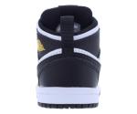 NIKE Jordan 1 Mid Toddler Shoes - Yellow Ochre