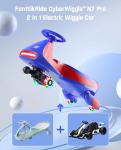FanttikRide N7 Pro Electric Wiggle Car, Blue