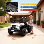 Kid's 12V Electric Ride-On Truck with Remote