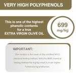 USDA Organic Greek Extra Virgin Olive Oil - 6 Pack