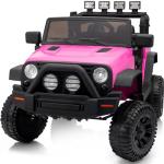 Hot Pink 12V Electric Kid's Ride-On Car