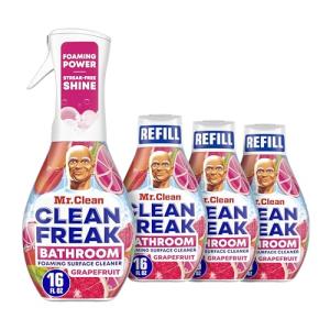 Mr. Clean Clean Freak Bathroom Grapefruit Refills