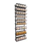Adjustable 9-Tier Wall Mount Spice Rack