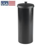 Matte Black Toilet Paper Holder for 3 Rolls