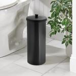 Matte Black Toilet Paper Holder for 3 Rolls