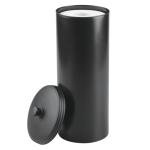 Matte Black Toilet Paper Holder for 3 Rolls