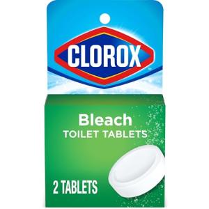 Clorox Ultra Clean Bleach Toilet Tablets - 2 Count