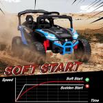 Qaba 12V Kids Ride-On Truck with Dual Motors