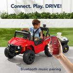 Kids 12V Ride-On UTV Trailer with Remote Control
