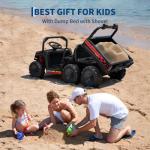 Hetoy 24V Kids 2-Seater Dump Truck Car