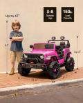 Outfunny 12V Electric Ride-On Car for Kids