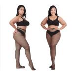 3 Pack Black Fishnet Stockings for Women