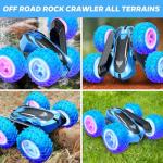 KKONES 360° Stunt Remote Control Car for Kids