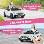 Costzon 12V Mercedes-Benz Kids Electric Car with Remote
