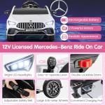 Costzon 12V Mercedes-Benz Kids Electric Car with Remote