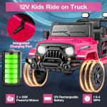 Costzon 12V Kids Ride-On Truck with Remote