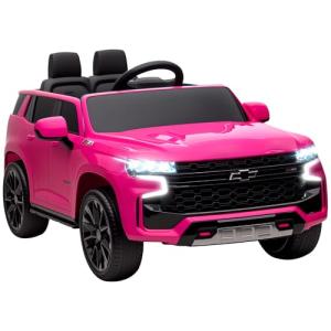 Chevrolet Tahoe Ride On Car for Kids, Pink