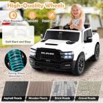 Costzon 2-Seater 24V Ram Rebel Ride-On Truck