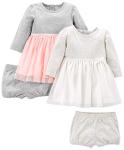 Toddler Girl's 2-Pack Long-Sleeve Dress Set
