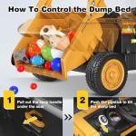 Kids 24V Ride On Dump Truck with Remote