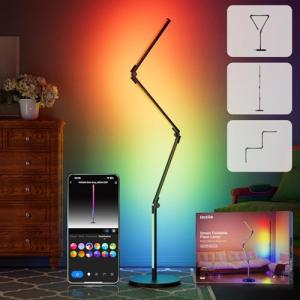 RGB LED Corner Floor Lamp with Smart Control
