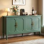RoyalCraft Green Sideboard Buffet Cabinet with Storage