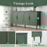 RoyalCraft Green Sideboard Buffet Cabinet with Storage