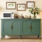 RoyalCraft Green Sideboard Buffet Cabinet with Storage