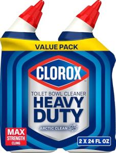 Clorox Heavy Duty Toilet Bowl Cleaner, 24 Fl Oz