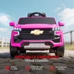 Chevrolet Tahoe Ride On Car for Kids, Pink