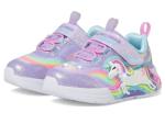 Skechers Kids Unicorn Chaser Sneaker, Lavender/Multi, 8 Toddler
