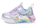 Skechers Kids Unicorn Chaser Sneaker, Lavender/Multi, 8 Toddler