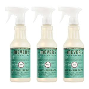 Mrs. Meyer's Basil All-Purpose Cleaner Spray, 3-Pack