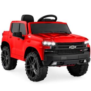 Licensed Chevrolet Silverado 12V Ride-On Truck