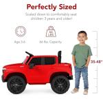 Licensed Chevrolet Silverado 12V Ride-On Truck