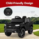 Licensed Chevrolet Silverado 12V Ride-On Truck