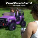 Hikiddo 12V Two-Seater Electric Ride-On Car