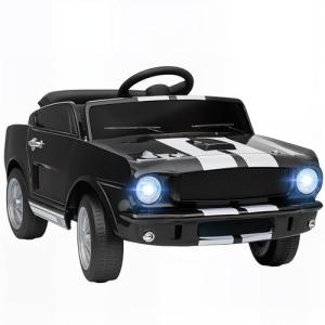 Ford Shelby GT 350 Kids Ride-On Car, Black