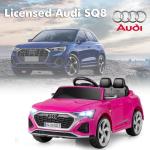 Audi SQ8 Ride-On Car for Kids - Pink